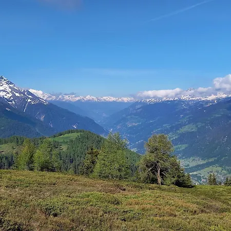 公寓 Mit Schoener Sicht Auf Bergpanorama Und Uebers Tal Ernen