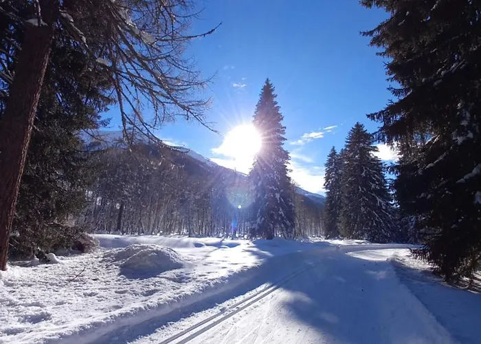 Mit Schoener Sicht Auf Bergpanorama Und Uebers Tal Апартаменты *