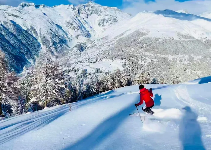 Апартаменты Mit Schoener Sicht Auf Bergpanorama Und Uebers Tal *