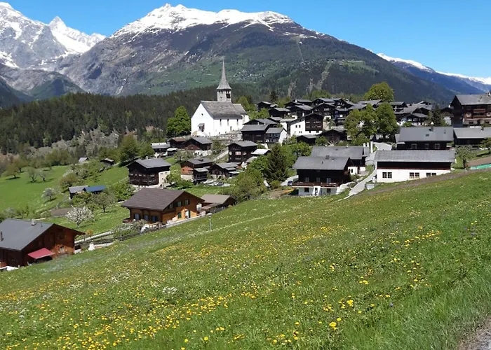 Апартаменты Mit Schoener Sicht Auf Bergpanorama Und Uebers Tal
